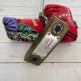 Scotty Cameron Custom Chromatic Bronze Squareback 2 35" RH Putter w/   Ben Franklin Cover